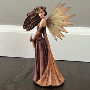 The Dragonsite Autumn Splendor Fairy Statue by Jessica Galbreth